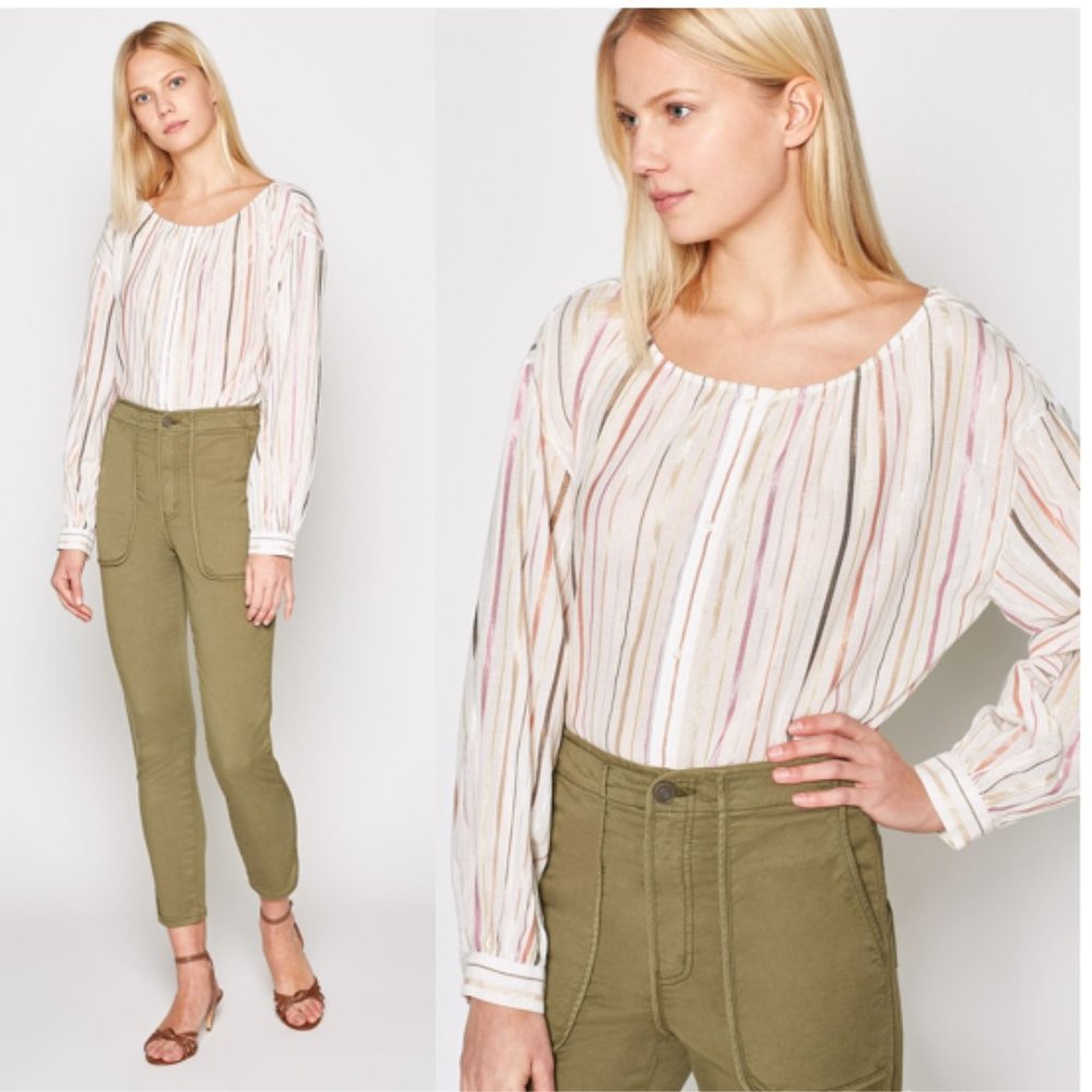Joie Satomi Striped Top